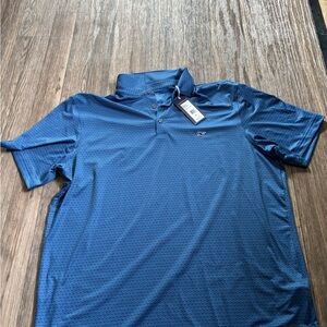 Vineyard Vines Blue On The Go-Sankaty Polo Polo Shirt